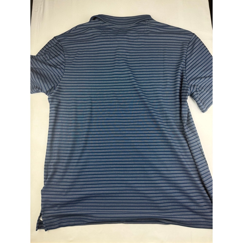 CSA Seattle Mariners Polo XL Blue Striped Short Sleeve MLB Baseball Shirt - Picture 5 of 5